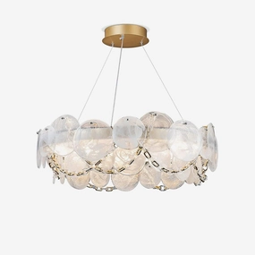 Cassia Chandelier minimalist reading light