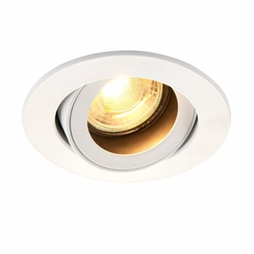 Cast Baffle Tilt White Recessed Adjustable Downlight 50W adjustable floor standing lamp