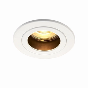 Cast Baffle White Recessed Adjustable Downlight 50W adjustable floor standing lamp