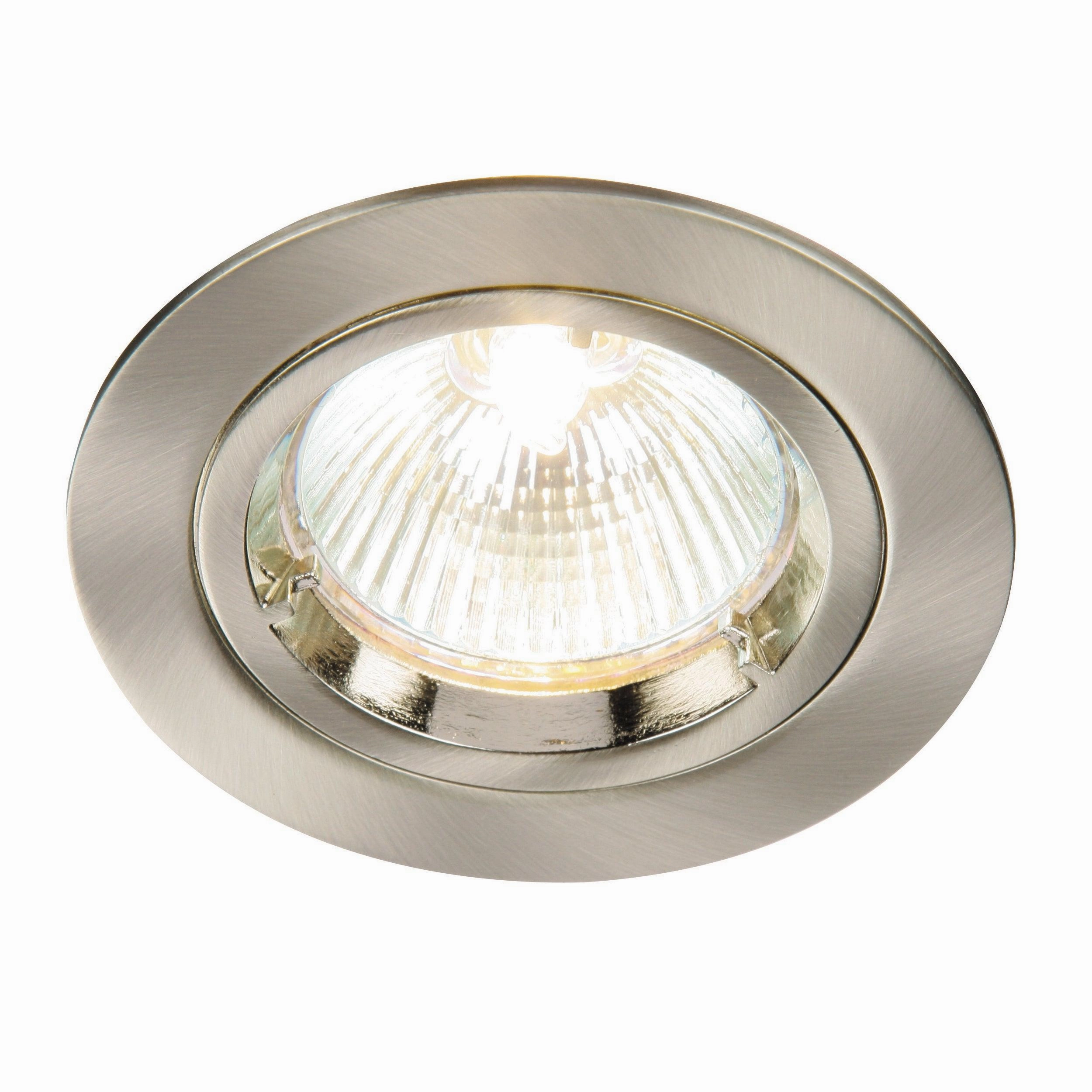 Cast Fixed Satin Nickel Recessed Downlight adjustable floor standing lamp