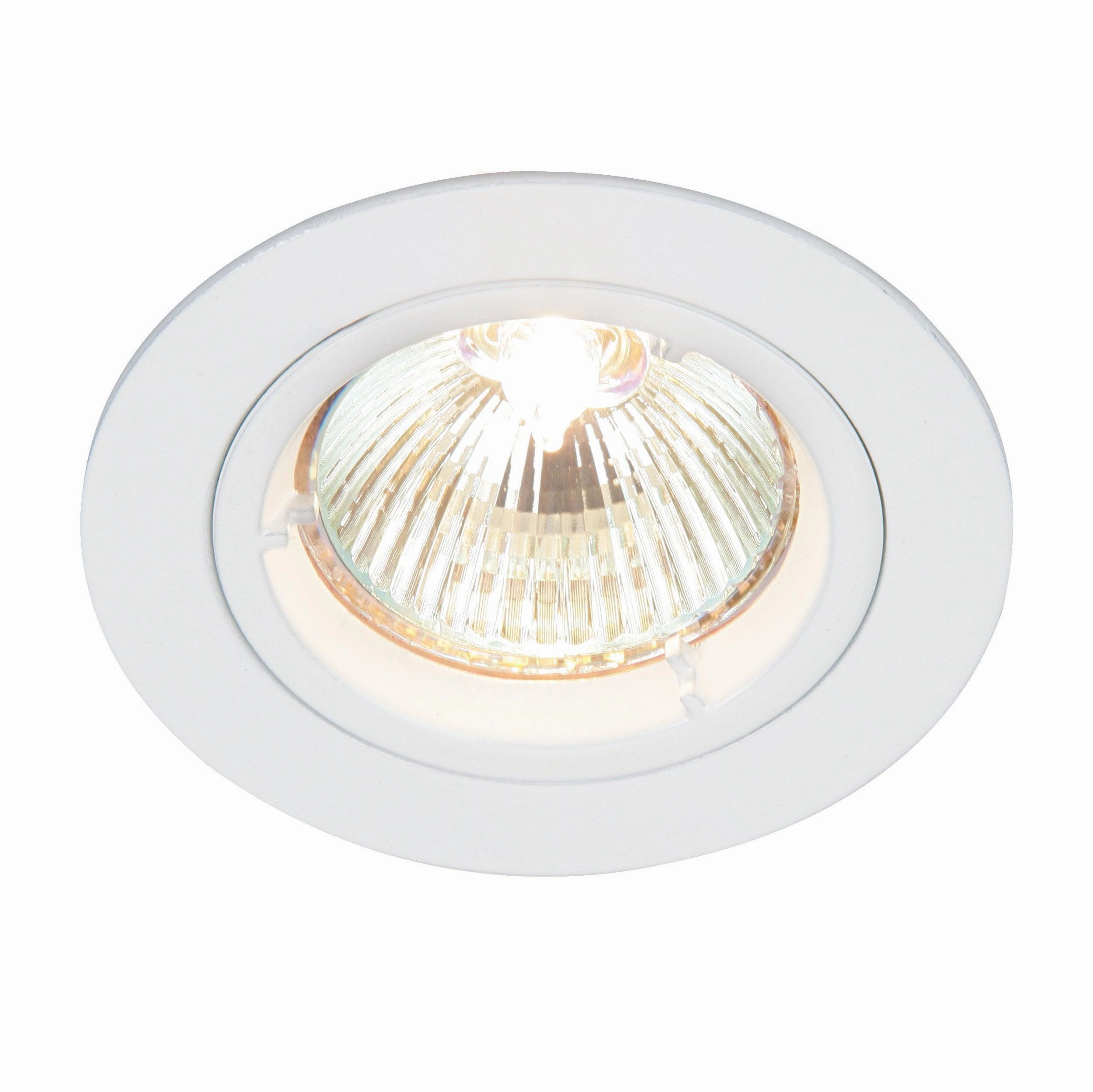 Cast Fixed White Recessed Downlight adjustable floor standing lamp