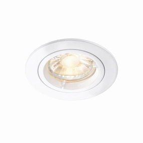 Cast Matt White Recessed Downlight adjustable floor standing lamp