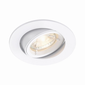 Cast Matt White Tilt Recessed Downlight adjustable floor standing lamp