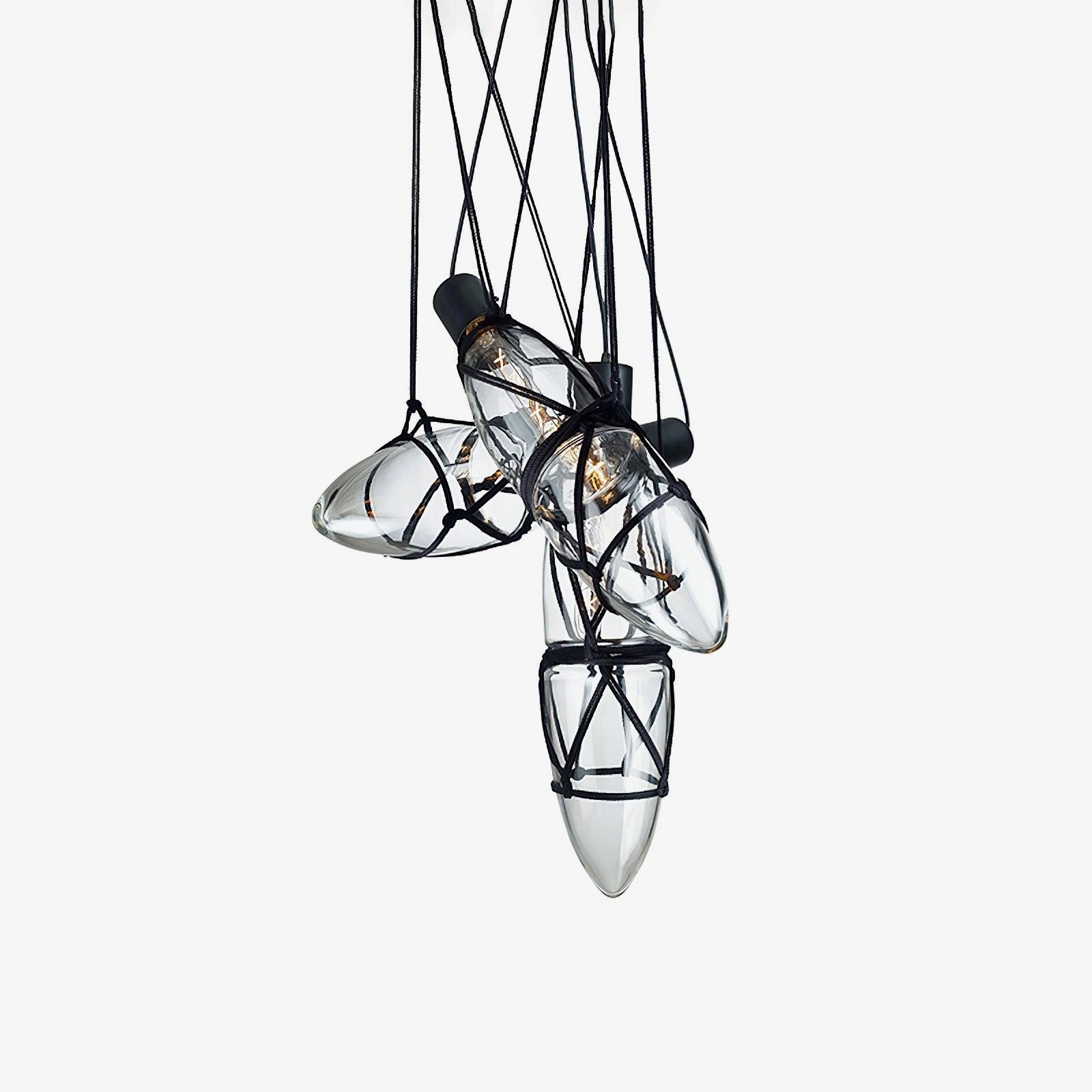 Castaway Bottle Glass Pendant Lamp surface mount ceiling lamp
