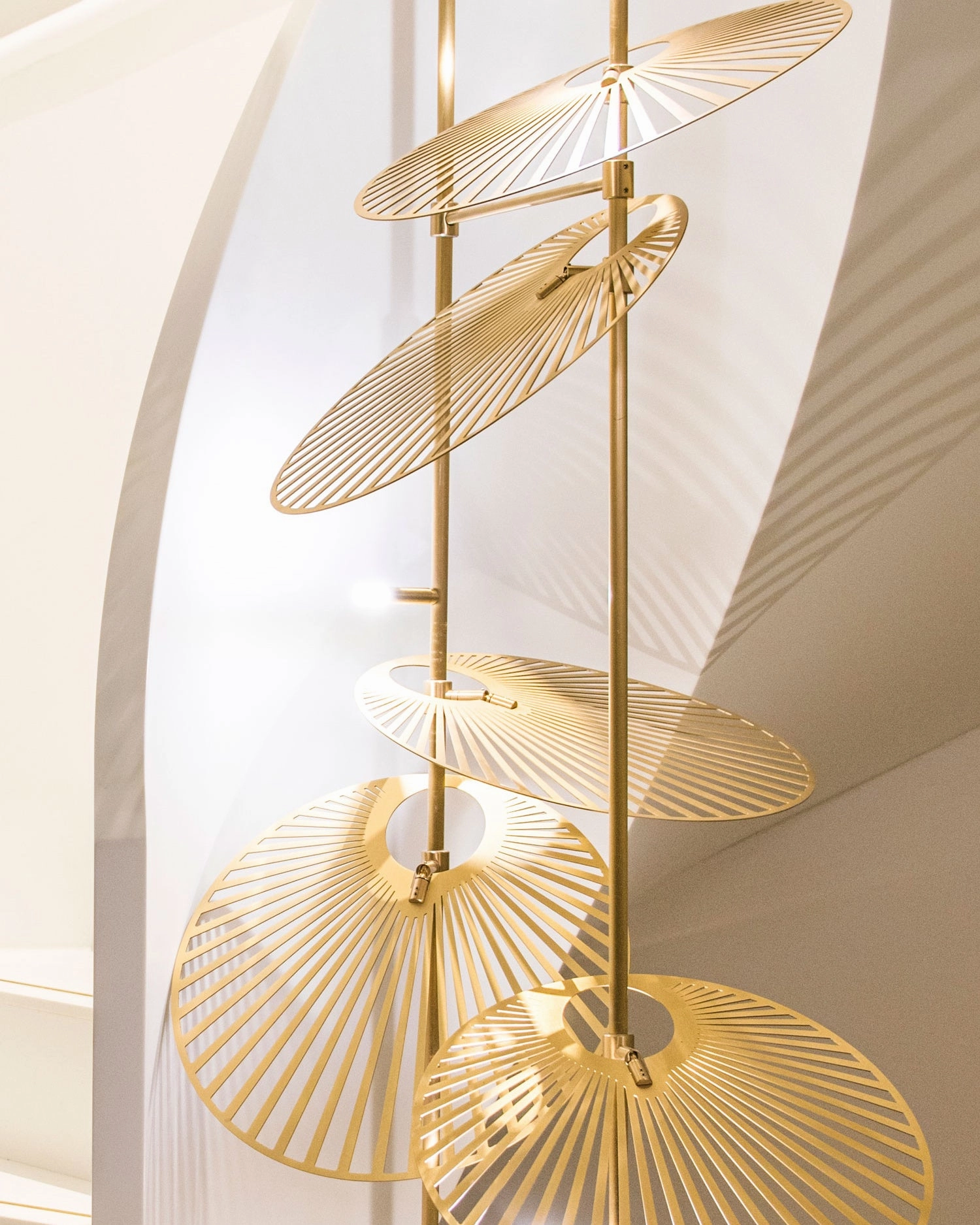 Cattail Leaf Chandelier