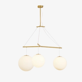 Celestial Orb Trio Pendant Lamp surface mount ceiling lamp
