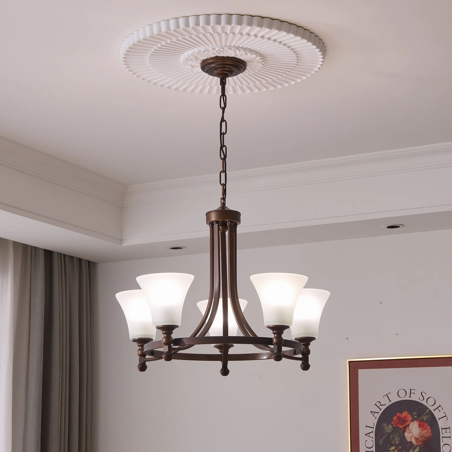 Celestine Glow Chandelier