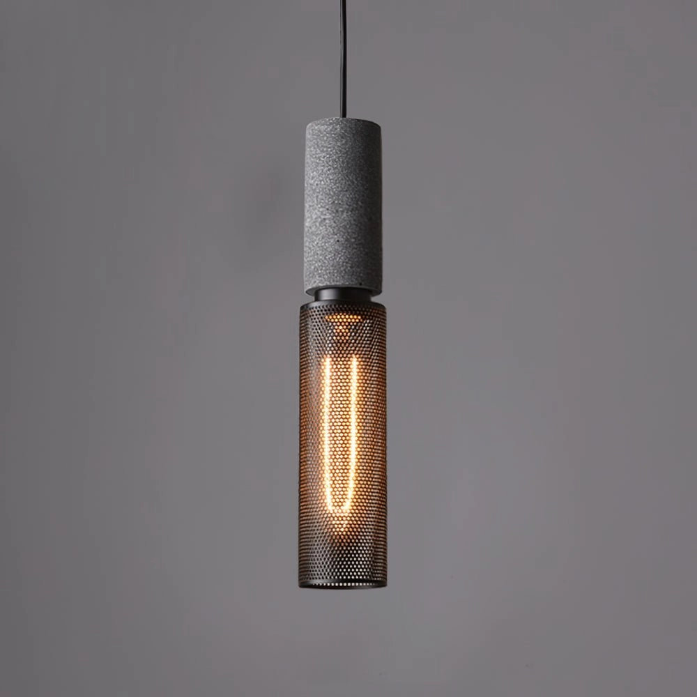 Cement Mesh Pendant Light