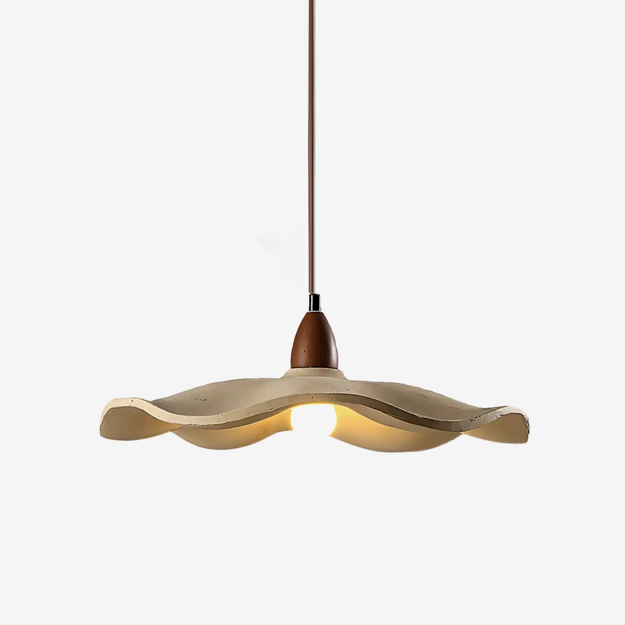 Cement Wave Pendant Light contemporary ceiling lighting