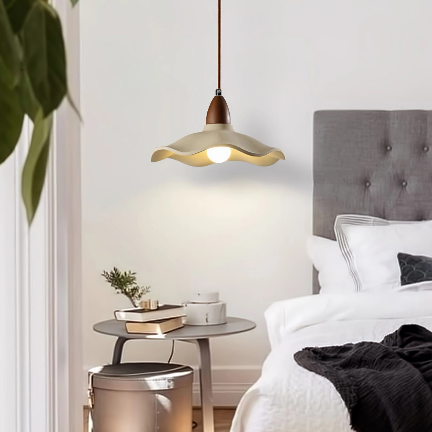 Cement Wave Pendant Light