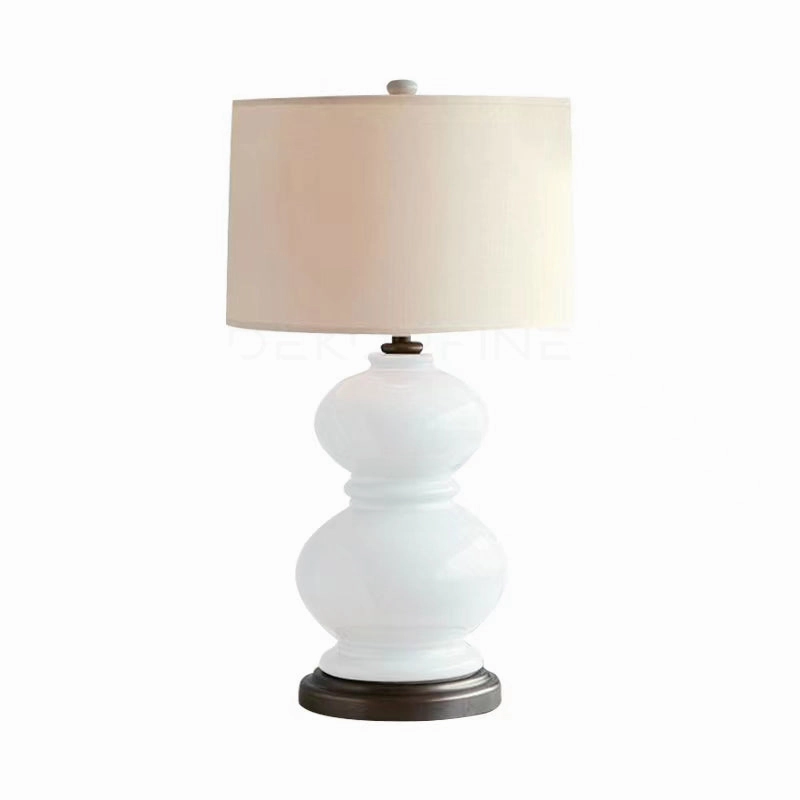 Ceramic Gourd Table Lamp