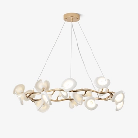 Cerisium Blossom Chandelier minimalist reading light