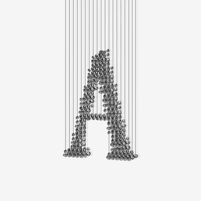 Charcoal Chandeliers A minimalist reading light