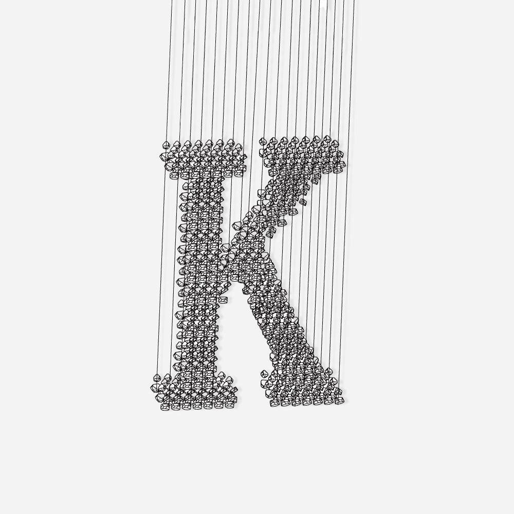 Charcoal Chandeliers K minimalist reading light