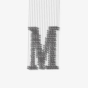 Charcoal Chandeliers M minimalist reading light