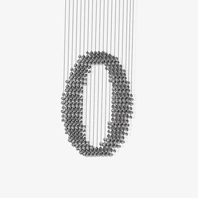 Charcoal Chandeliers O minimalist reading light