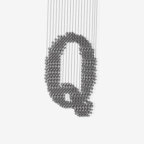 Charcoal Chandeliers Q minimalist reading light