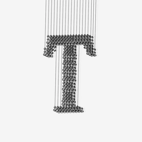 Charcoal Chandeliers T minimalist reading light