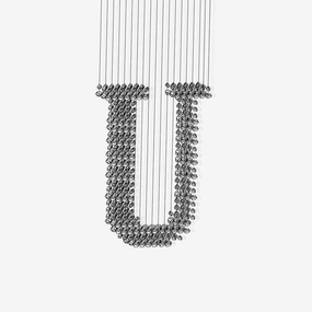 Charcoal Chandeliers U minimalist reading light