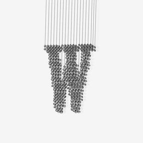 Charcoal Chandeliers W minimalist reading light