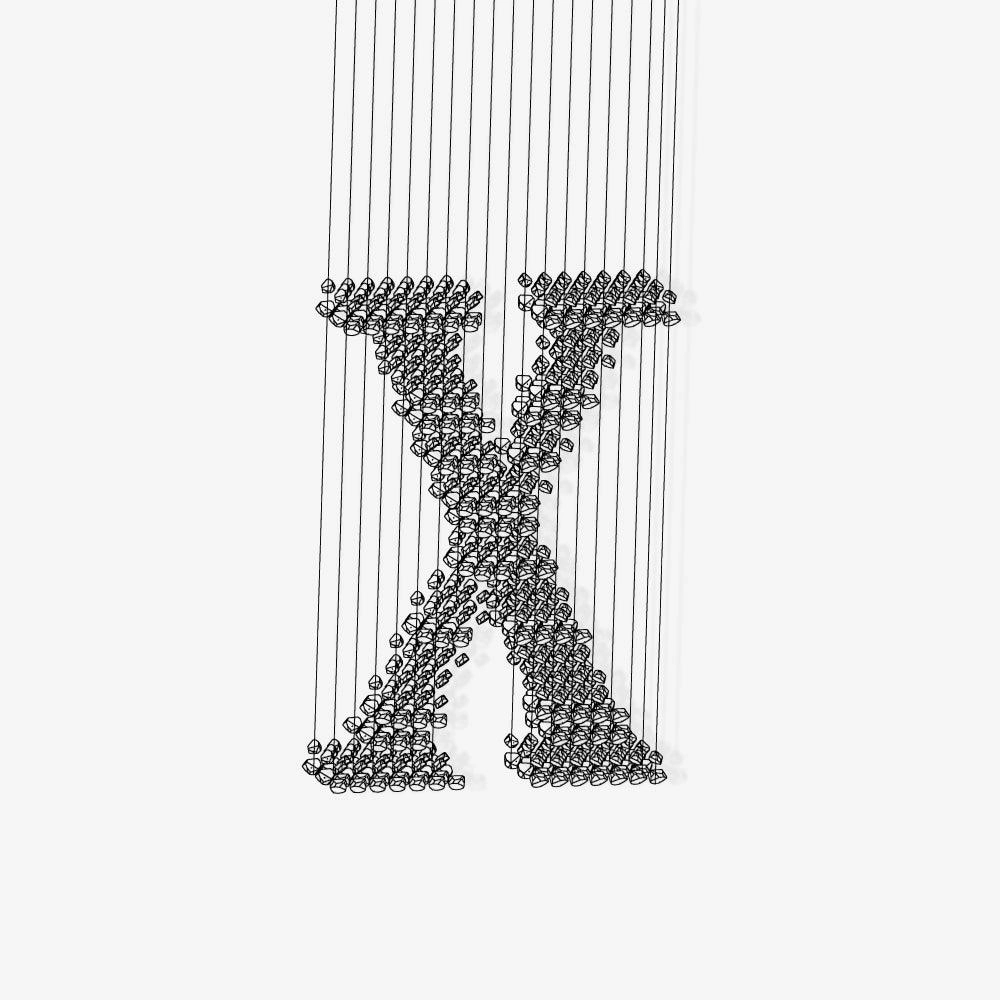 Charcoal Chandeliers X minimalist reading light
