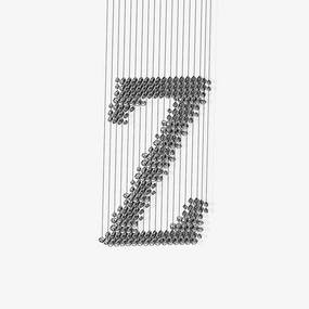 Charcoal Chandeliers Z minimalist reading light