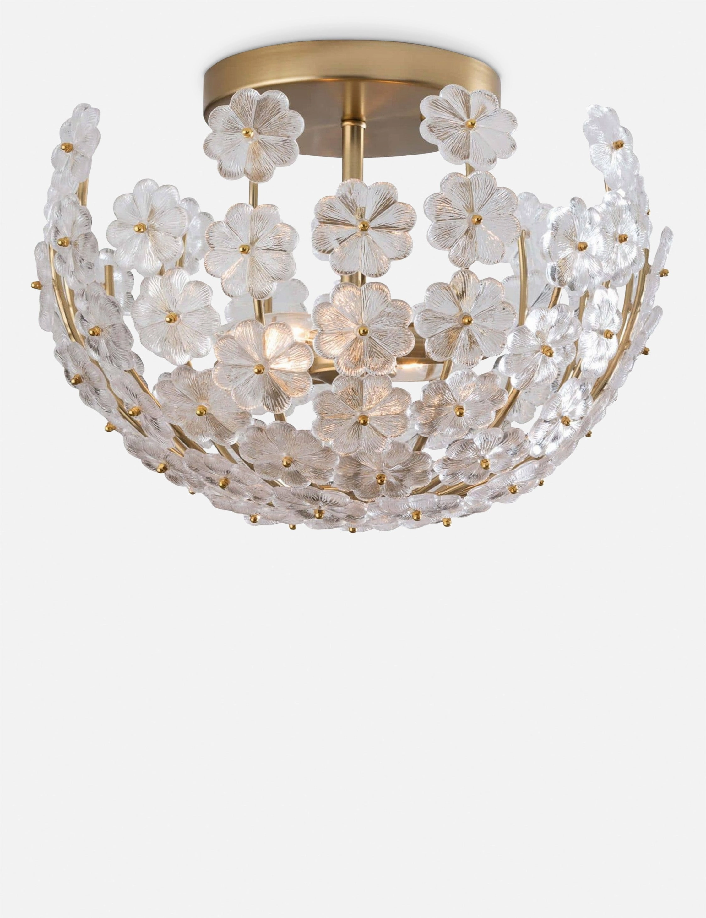 Charlotte Semi-Flush Mount Light by Regina Andrew adjustable floor standing lamp