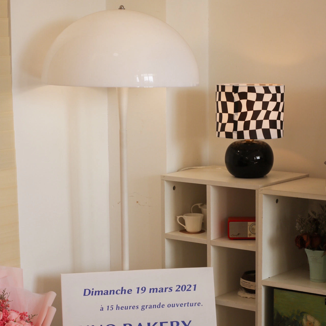 Checkerboard Table Lamp