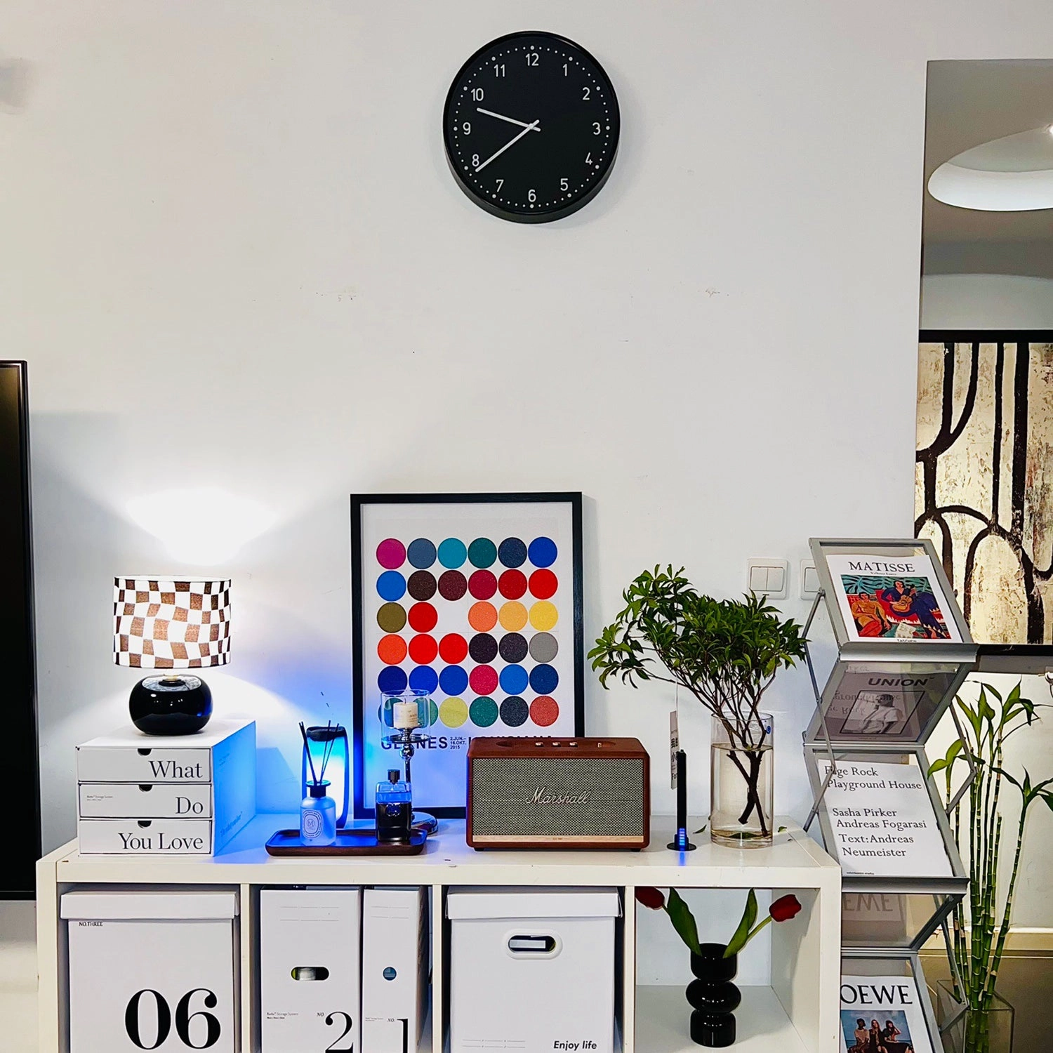 Checkerboard Table Lamp