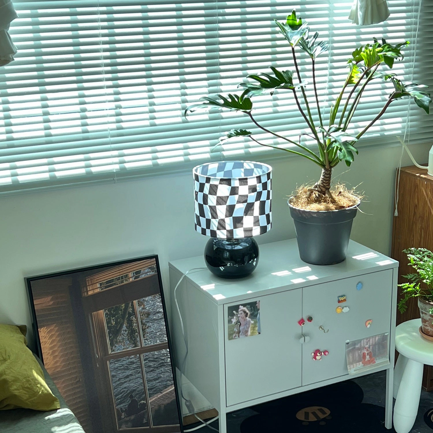 Checkerboard Table Lamp