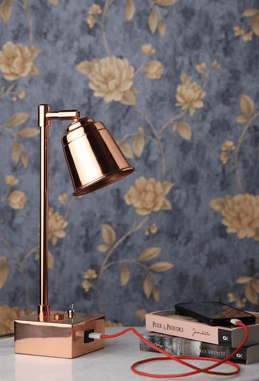 Cherosi USB Rose Gold Lamp decorative ceiling fixture
