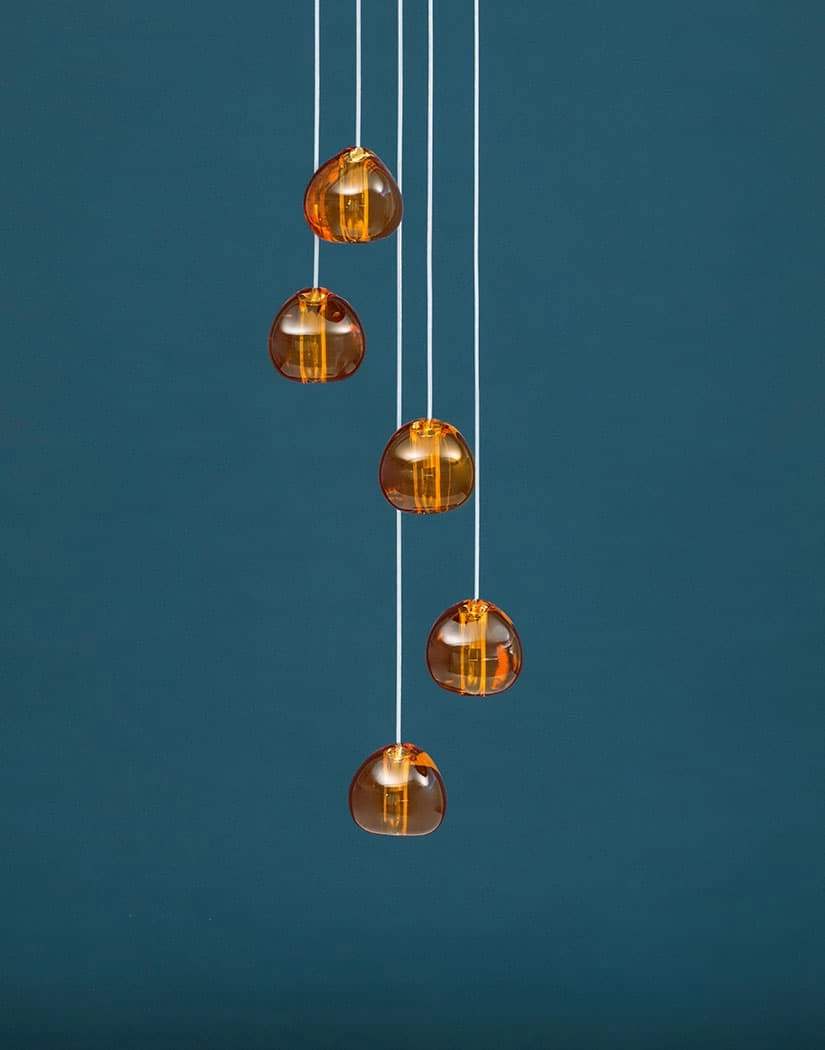Cherry Crystal Pendant Lamp