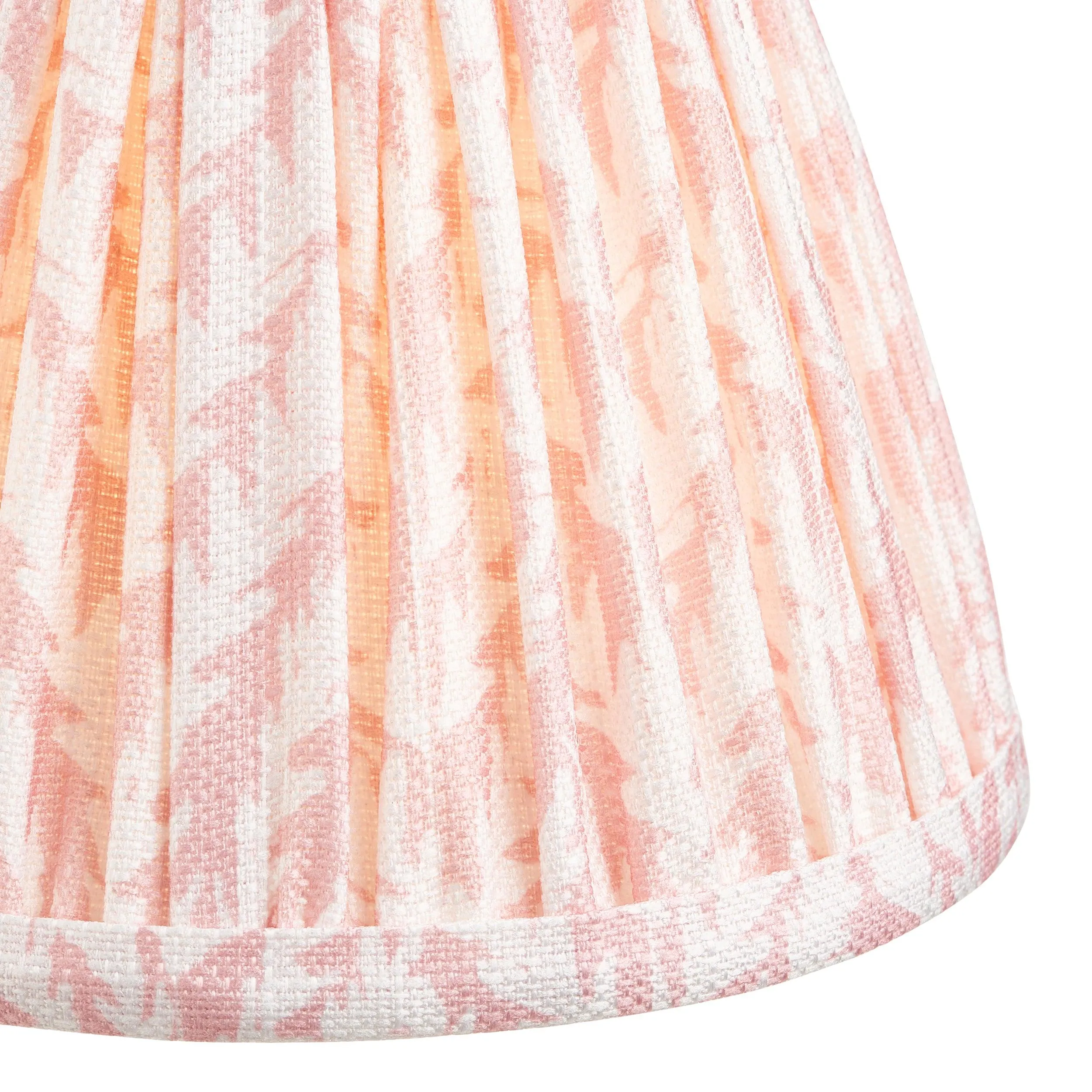 Chester Brass Ceiling Pendant Light With Peachy Keen 16cm Shades