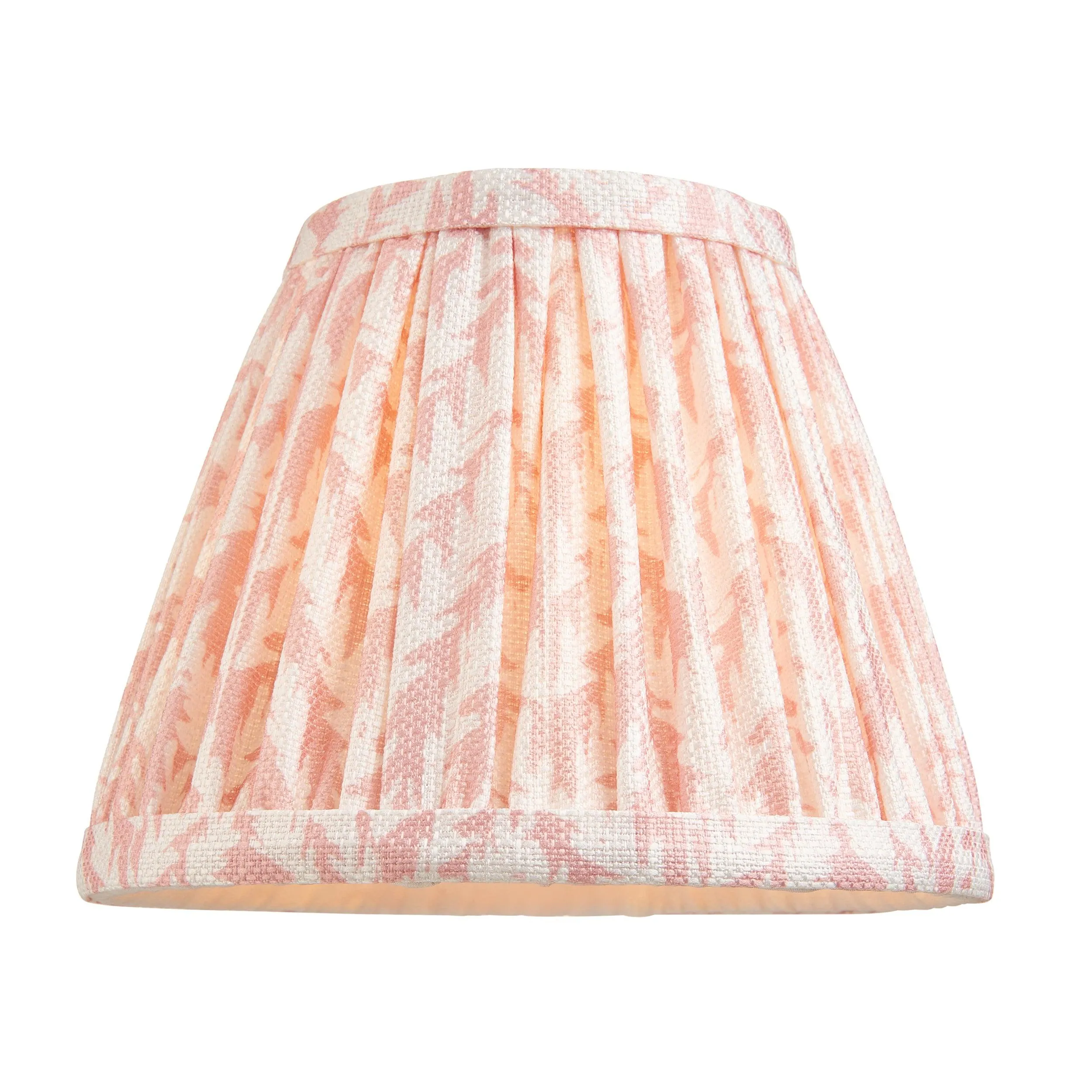 Chester Brass Ceiling Pendant Light With Peachy Keen 16cm Shades