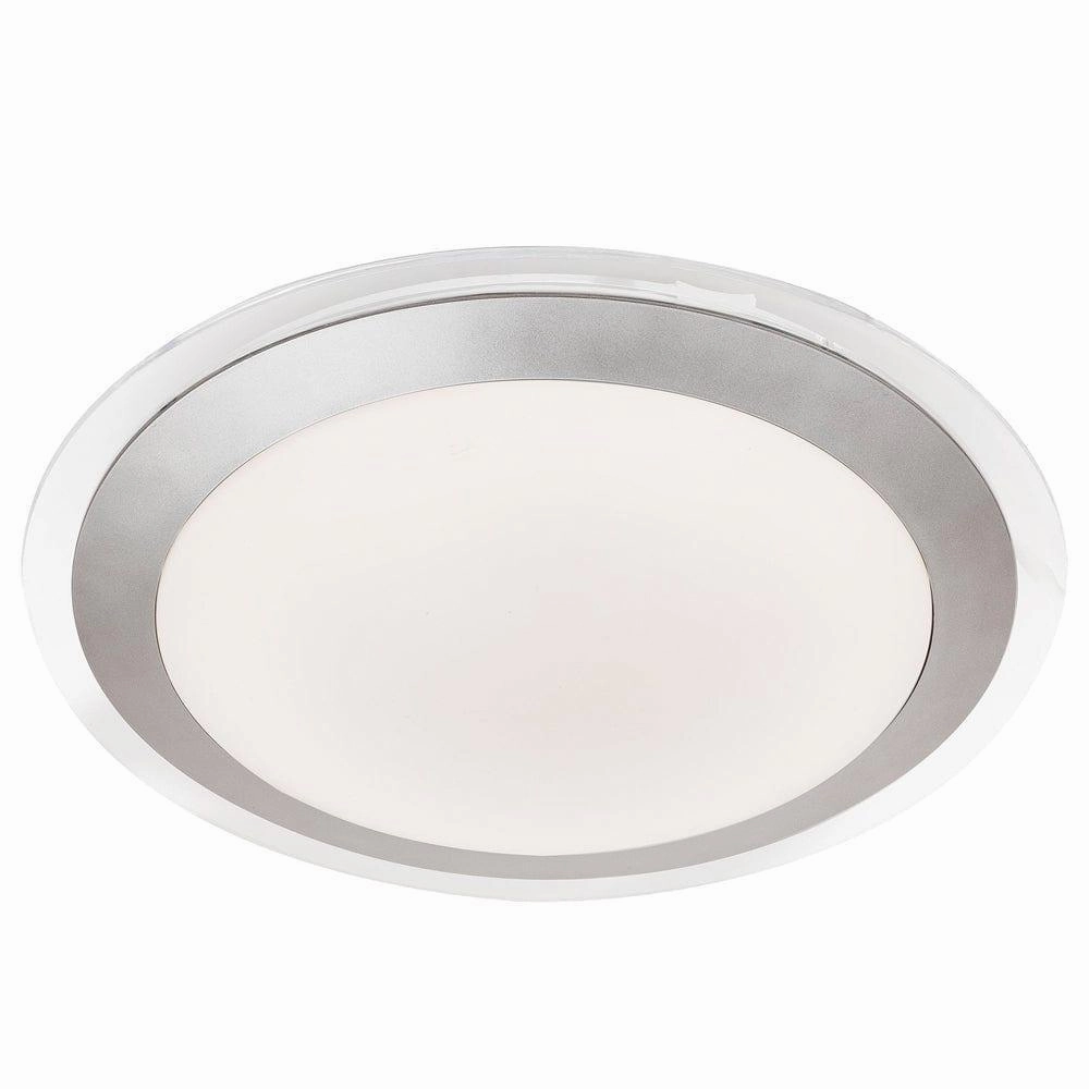 Chester Bathroom LED Ceiling Flush With Acrylic White Shade soft glow ceiling light
