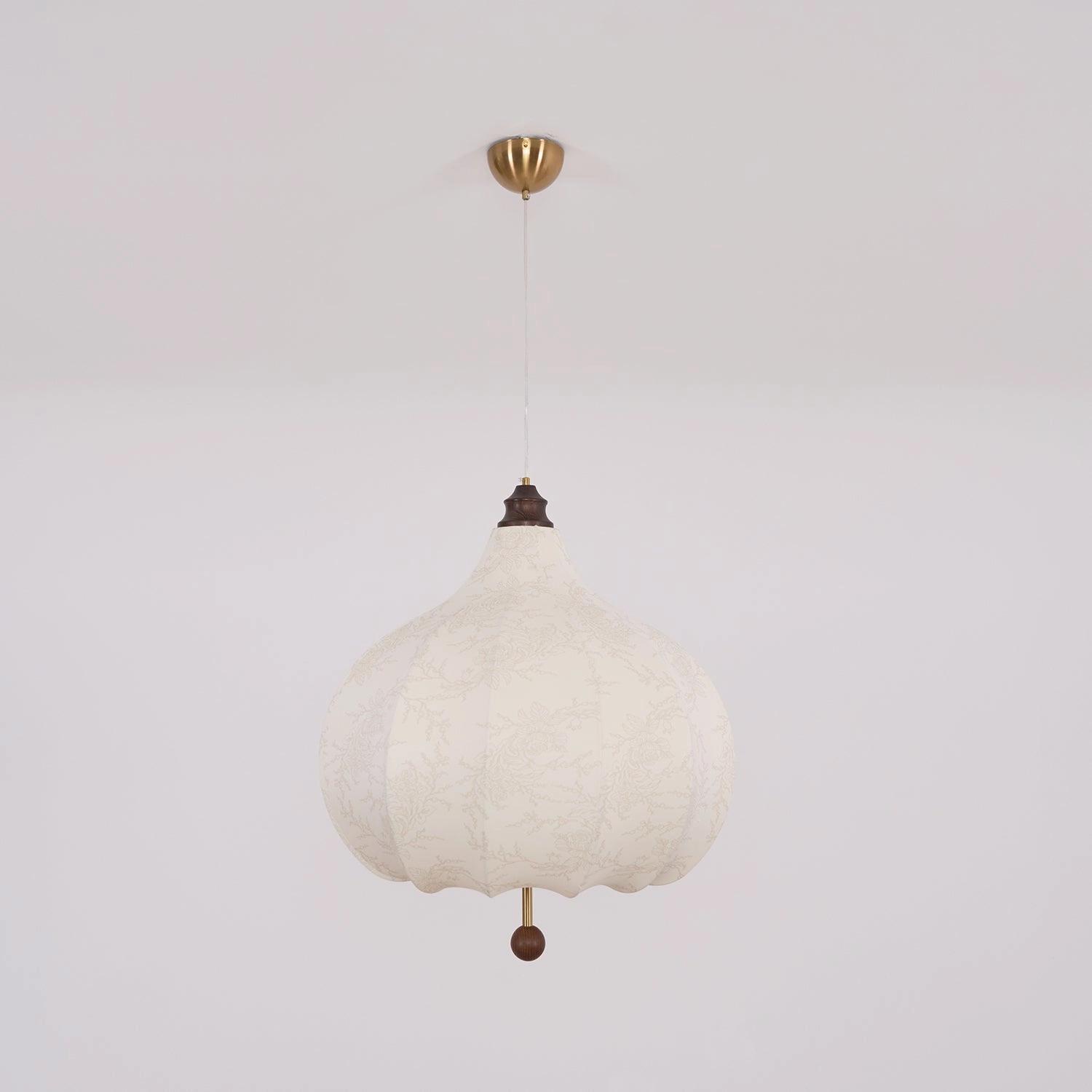 Chestnut Fabric Pendant Light