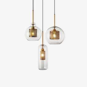 Chiswick Glass Pendant Light contemporary ceiling lighting