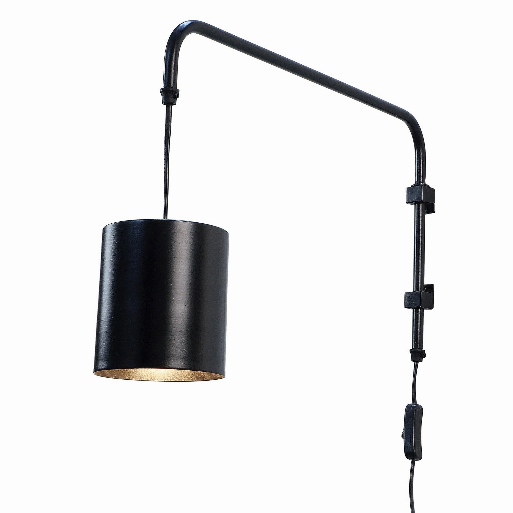 Cicero Black Metal Wall Light by SS Lightings