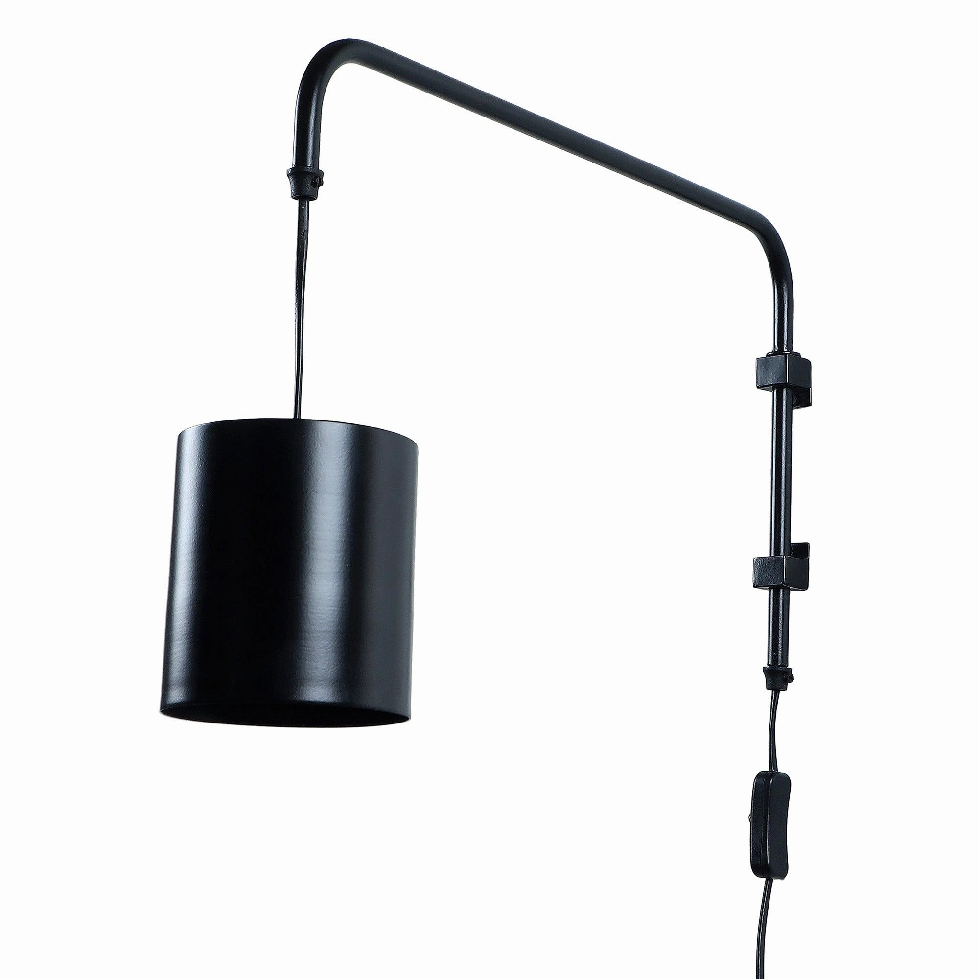Cicero Black Metal Wall Light by SS Lightings