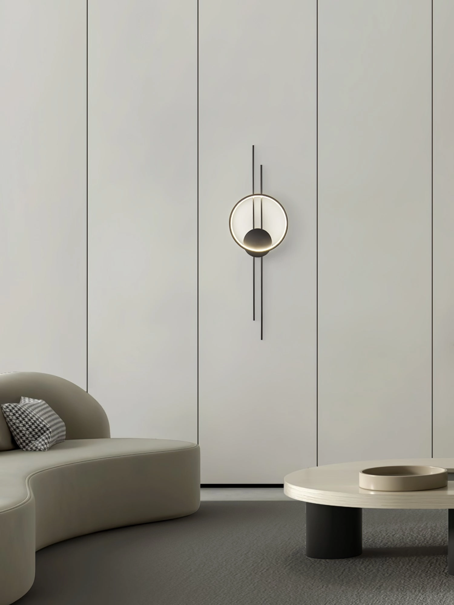 Circle And Line Wall Lamp