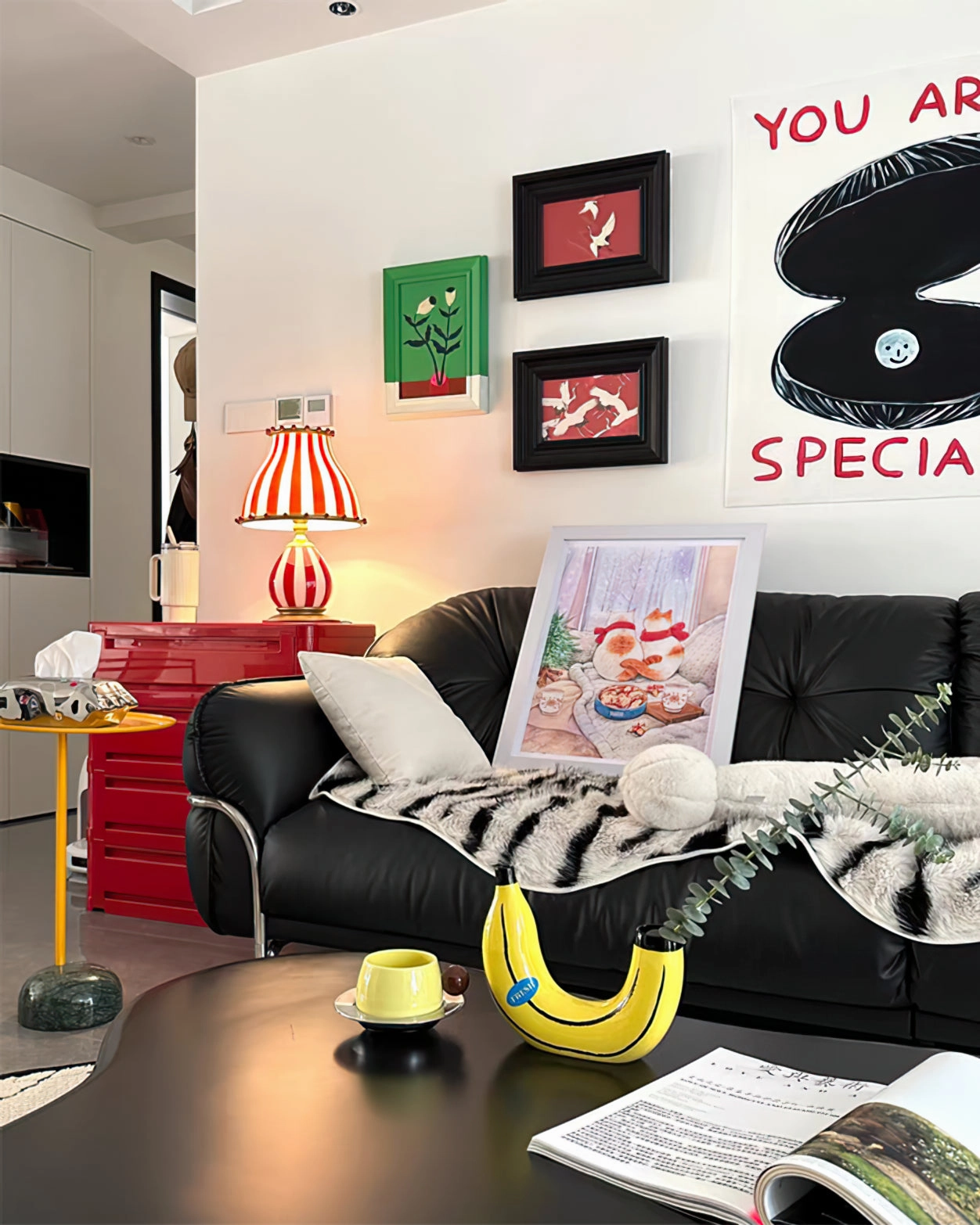 Circus Troup Table Lamp