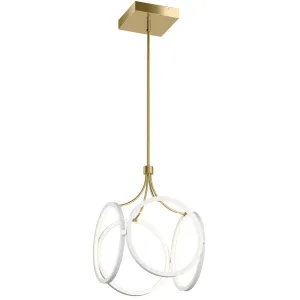Ciri Modern LED Gold Pendant flush mount ceiling fixture