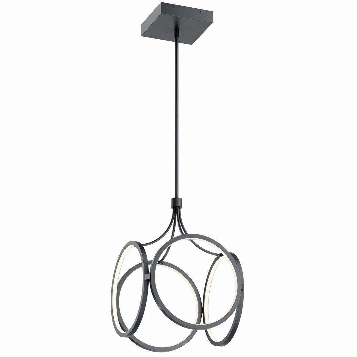 Ciri Modern LED Matte Black Pendant sleek LED ceiling lamp