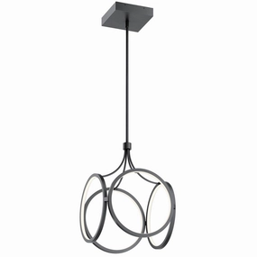 Ciri Modern LED Matte Black Pendant sleek LED ceiling lamp