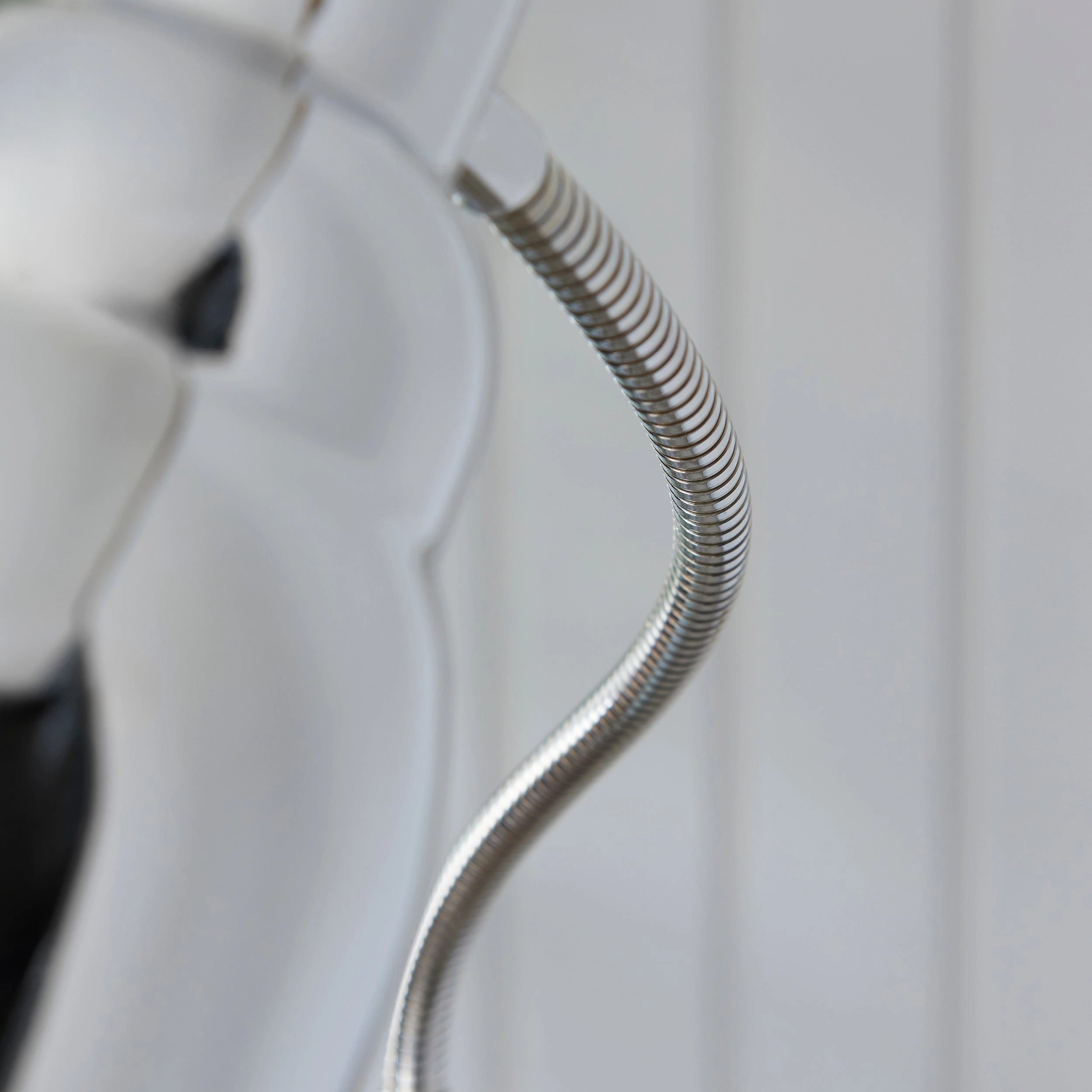 Classic Flexi Nickel Reader Floor Lamp