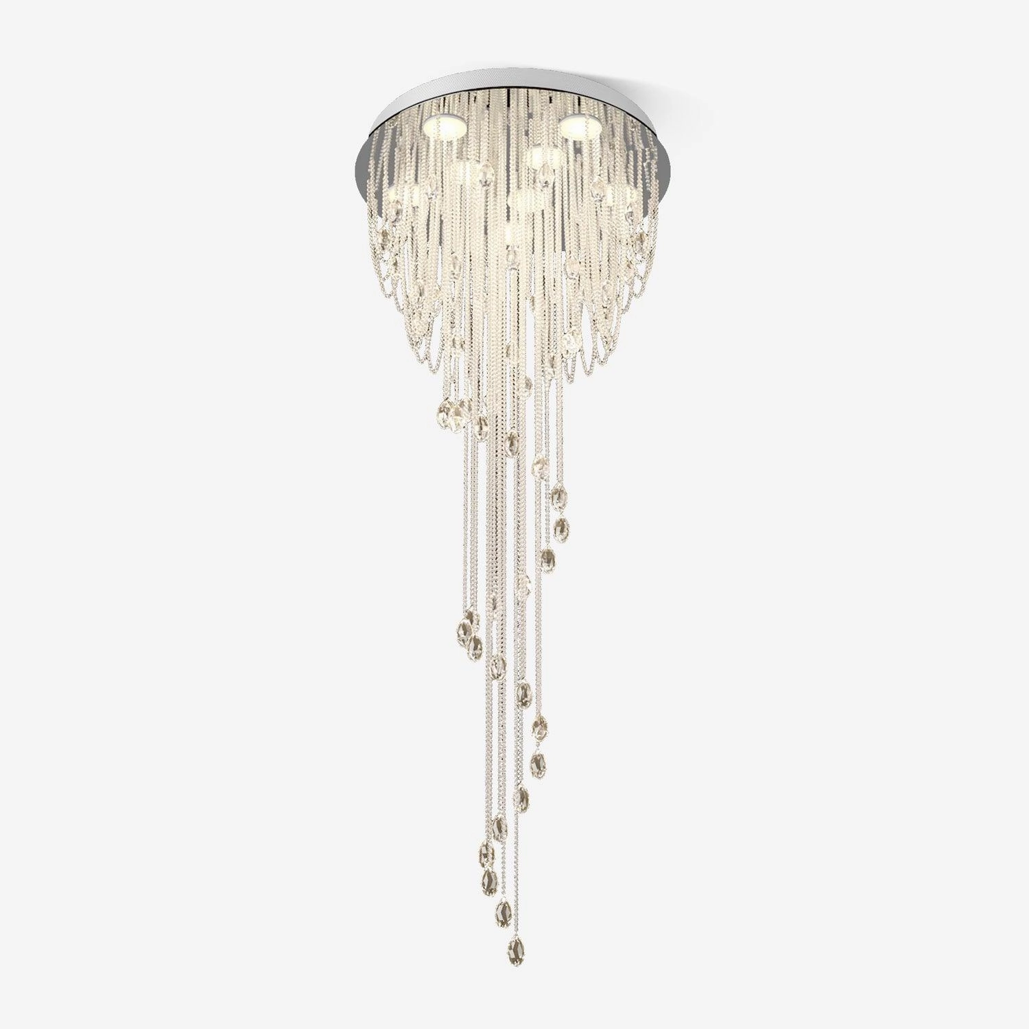 Classic Symphony Spiral Chandelier minimalist reading light