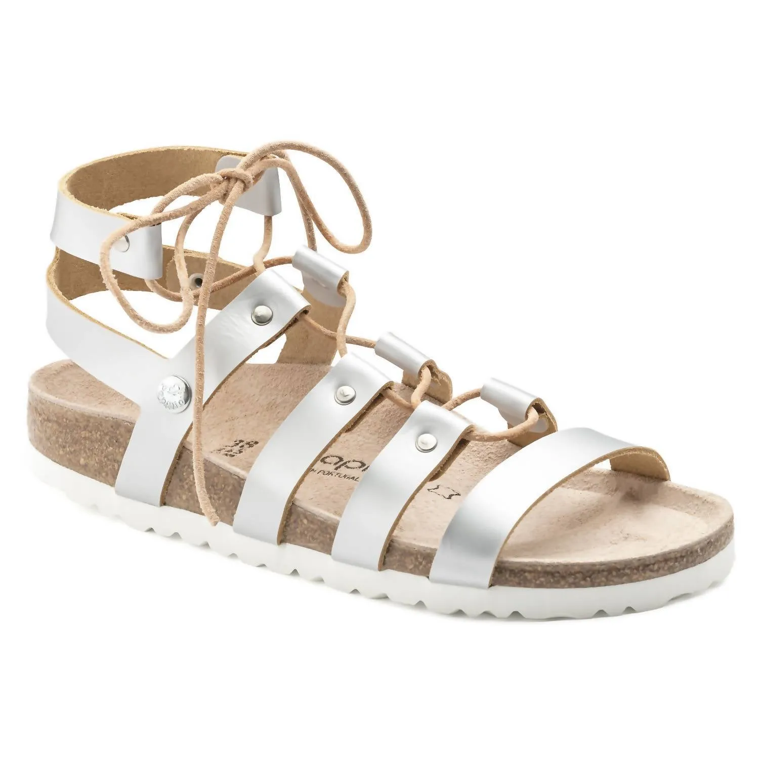 Cleo In Frosted Metallic Silver