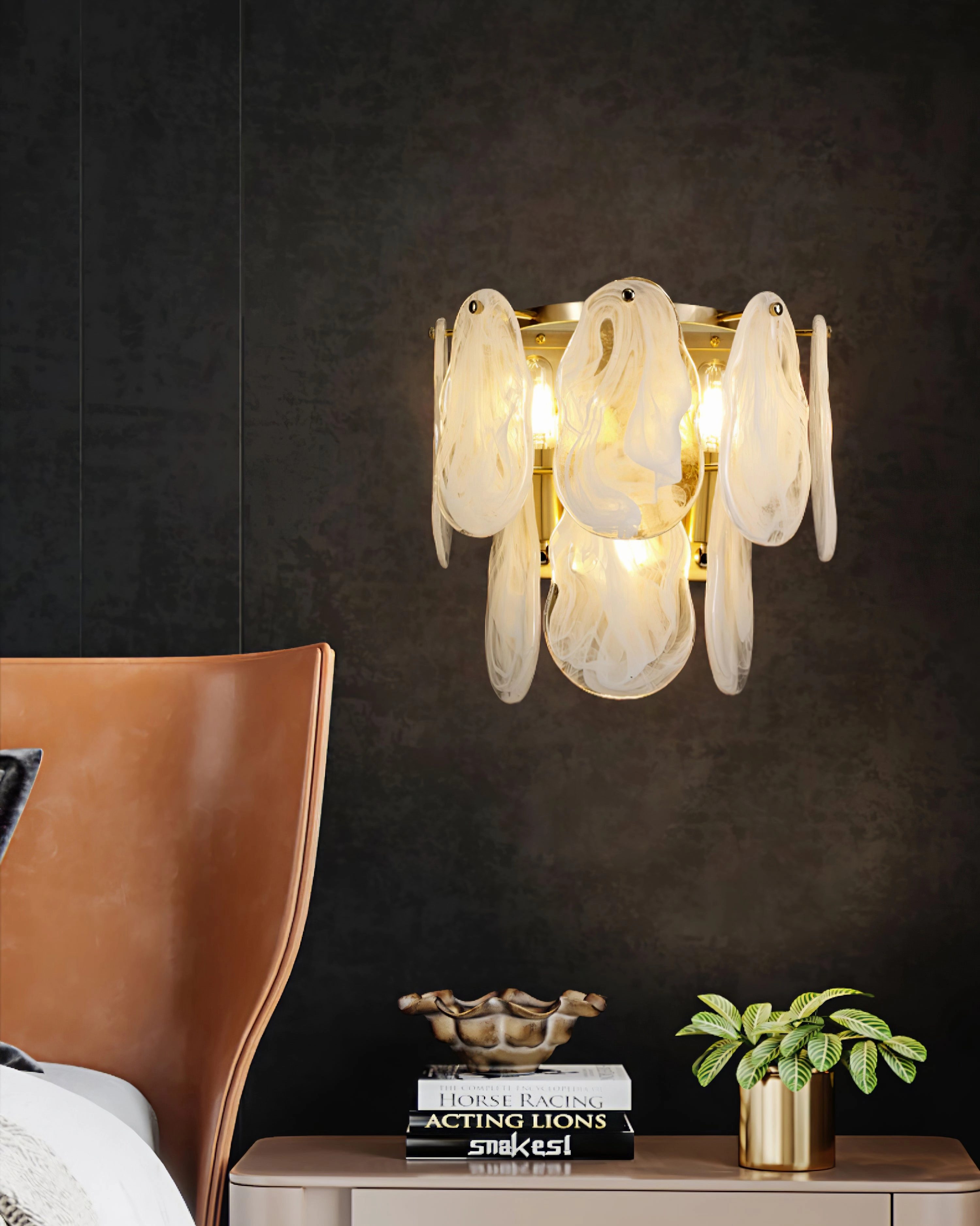 Cloud Glass Wall Lamp