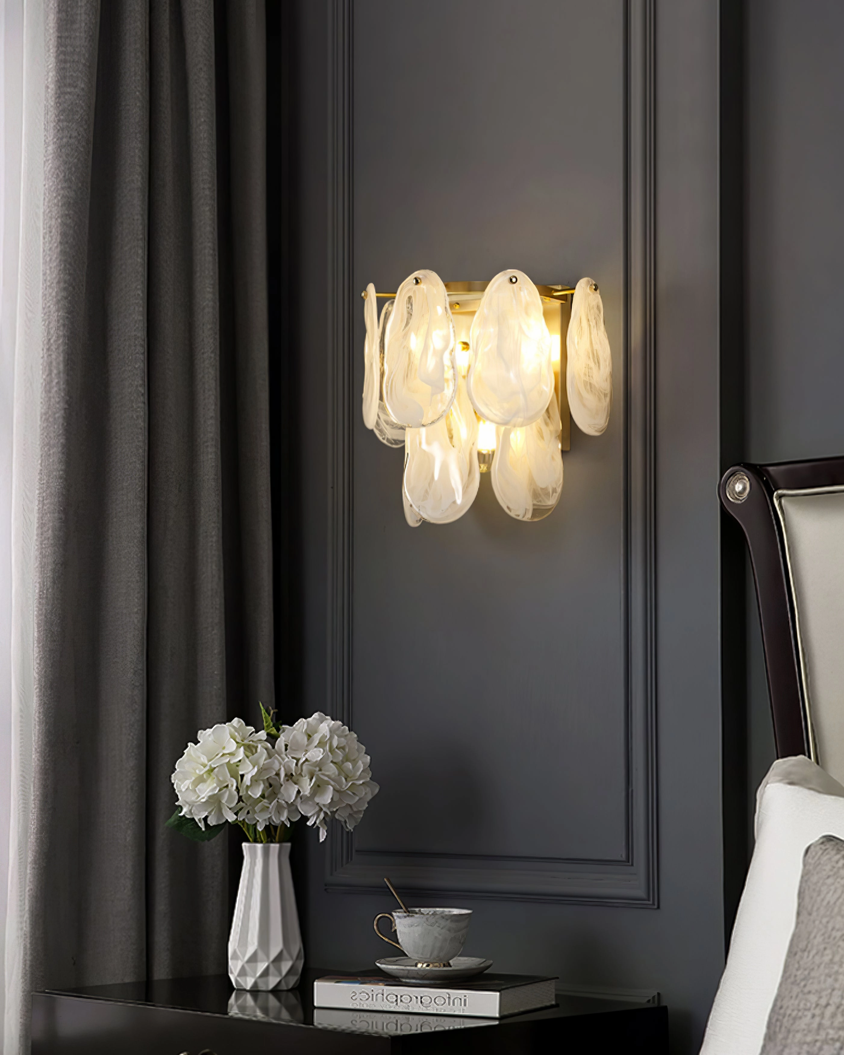 Cloud Glass Wall Lamp