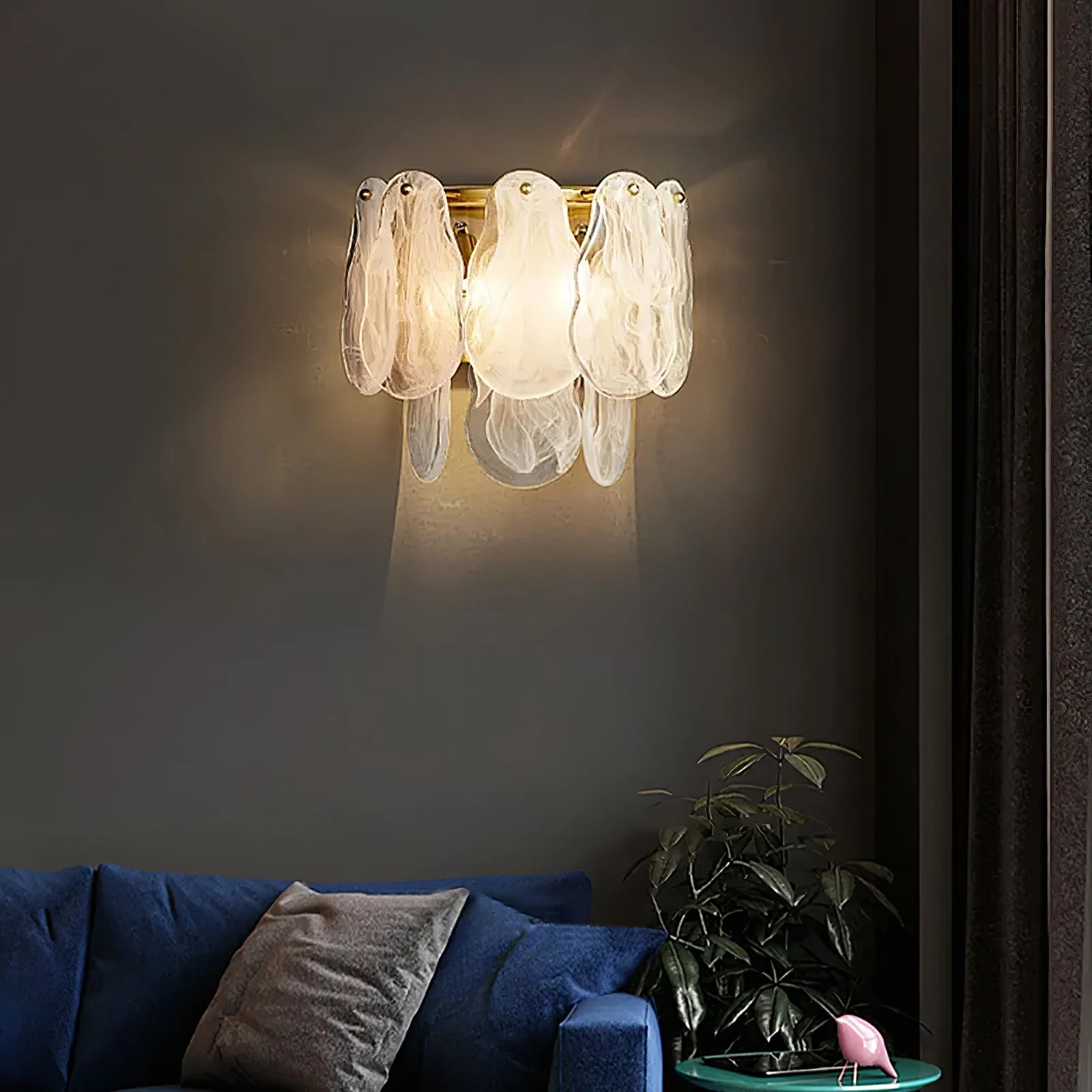 Cloud Glass Wall Lamp